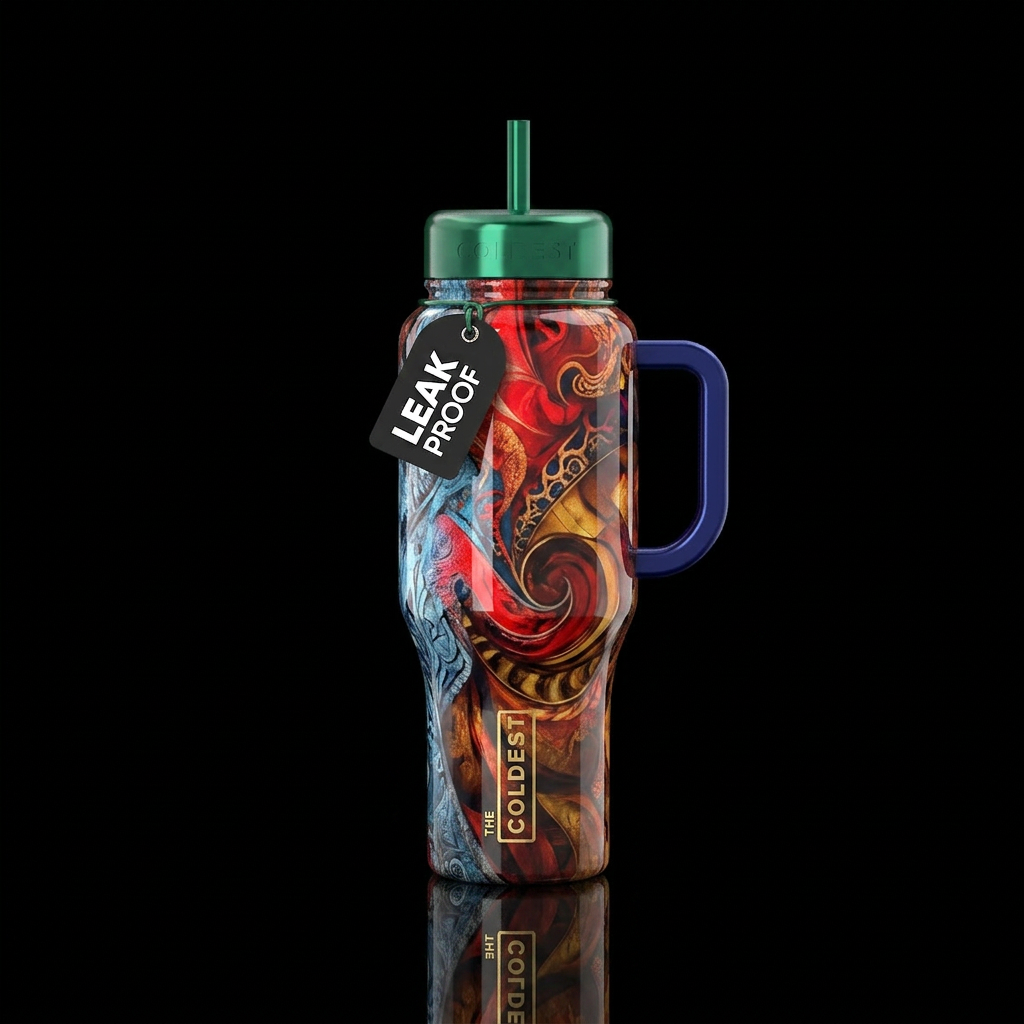Emotional Affair water bottle design