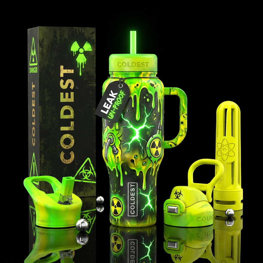 Radiation Leakage water bottle design