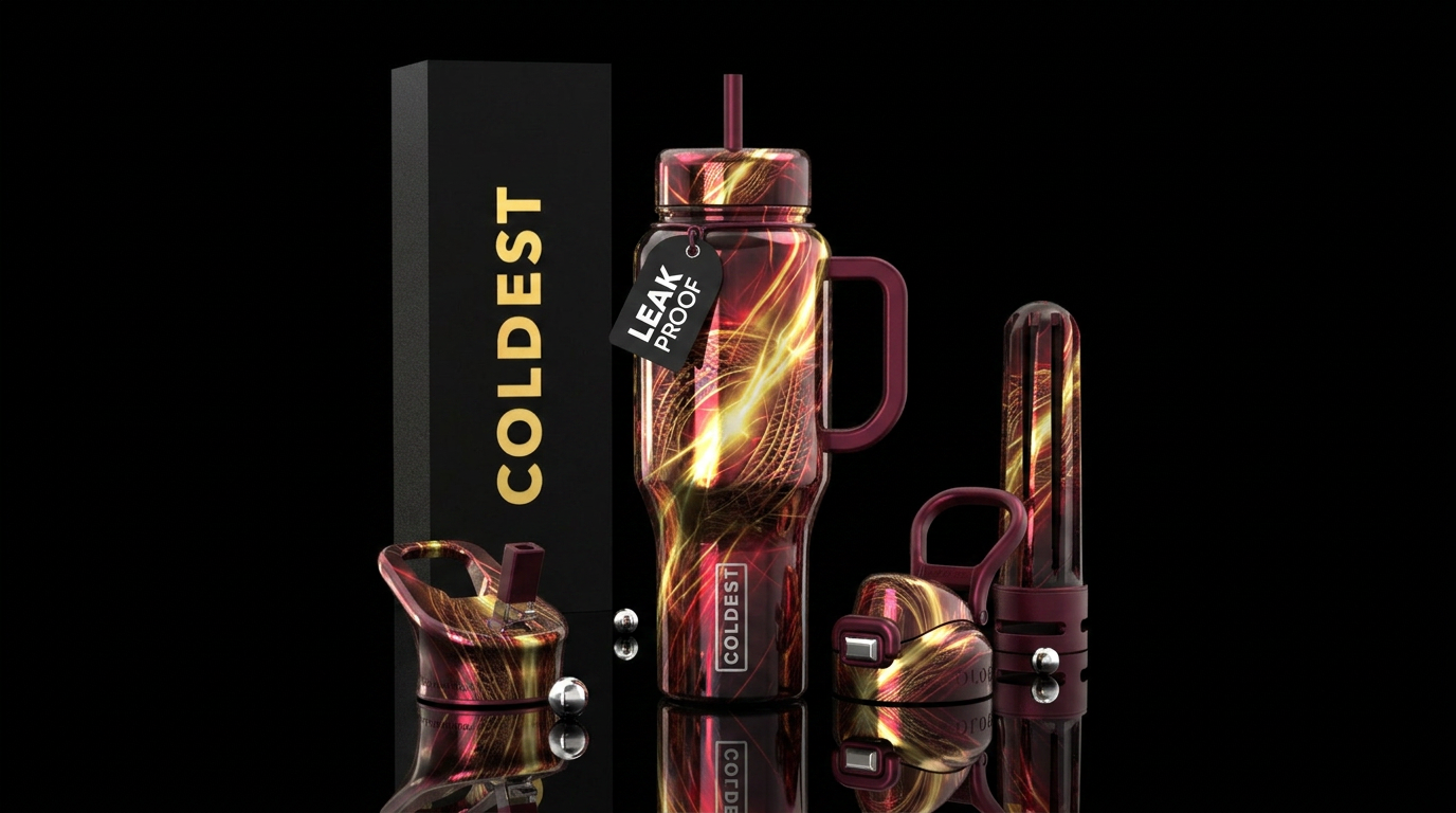 Speed Force water bottle design
