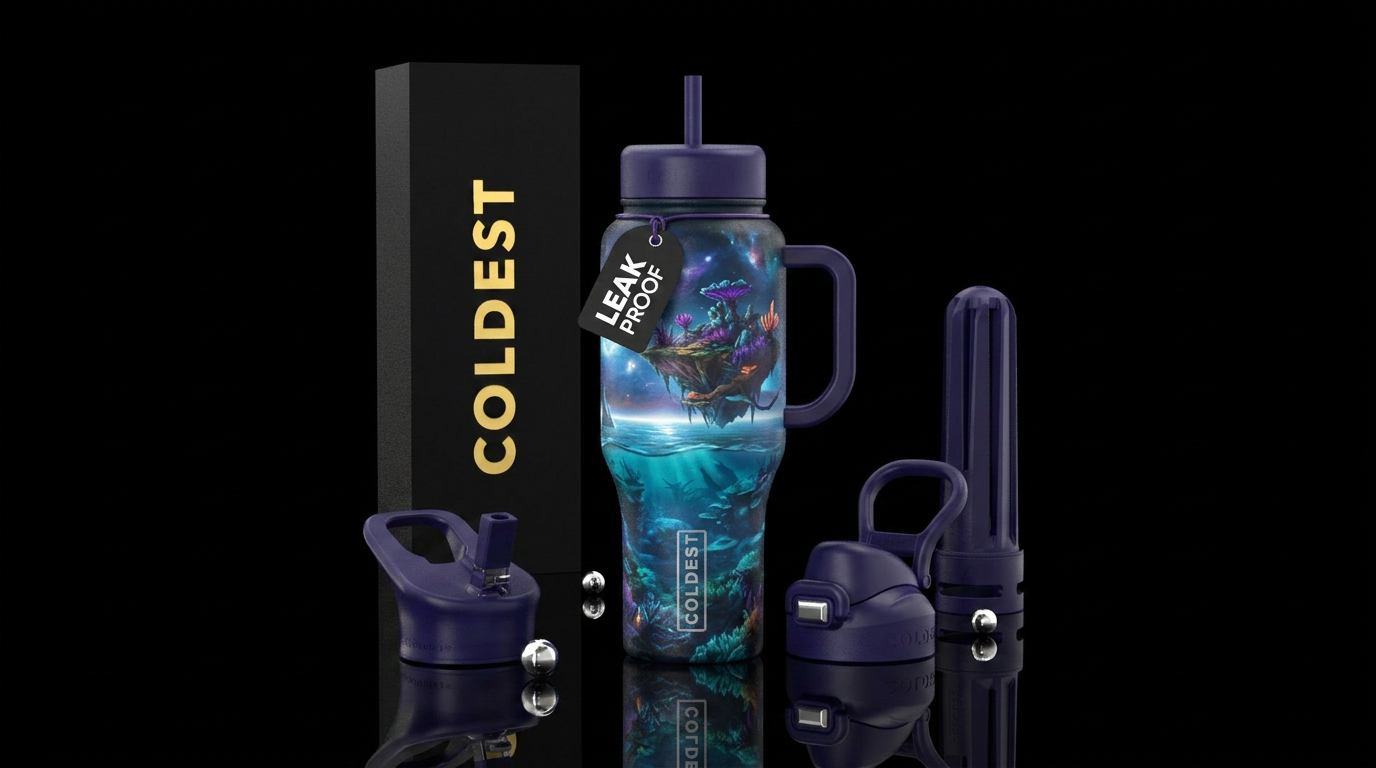 Levitaton water bottle design