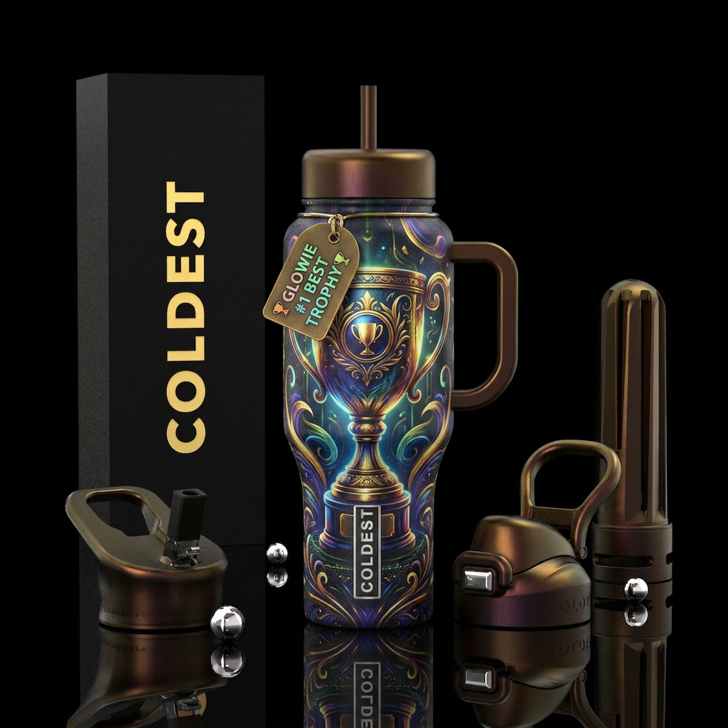 Glowie #1 Best Trophy water bottle design