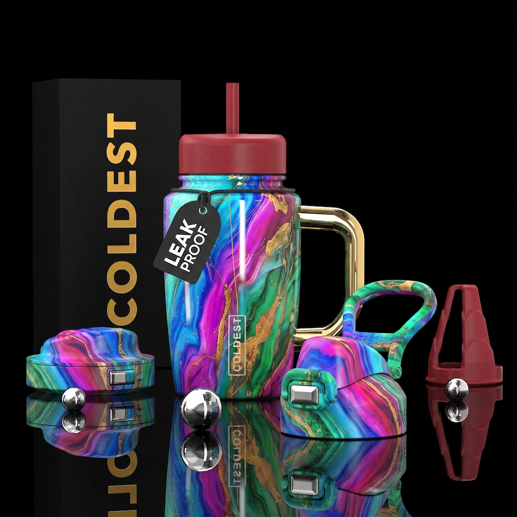 A Bottle Design, photorealistic, detailed, lifelik... water bottle design