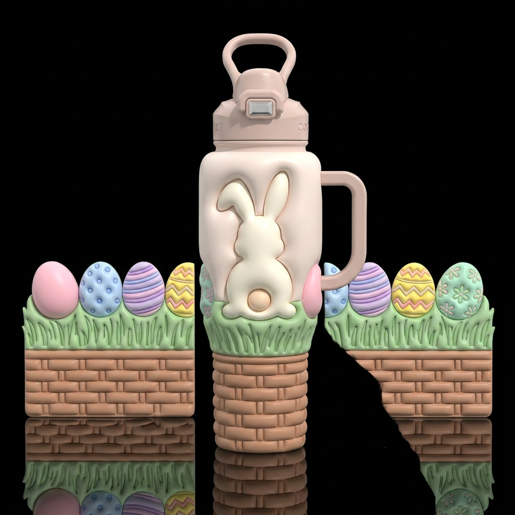 Seamless wrap design for a 36 oz Coldest bottle. A... water bottle design