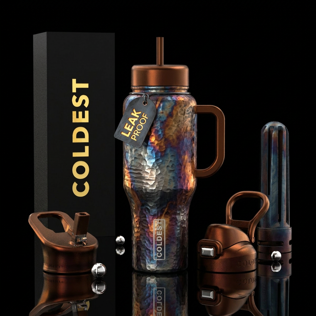 Blacksmiths masterpiece water bottle design