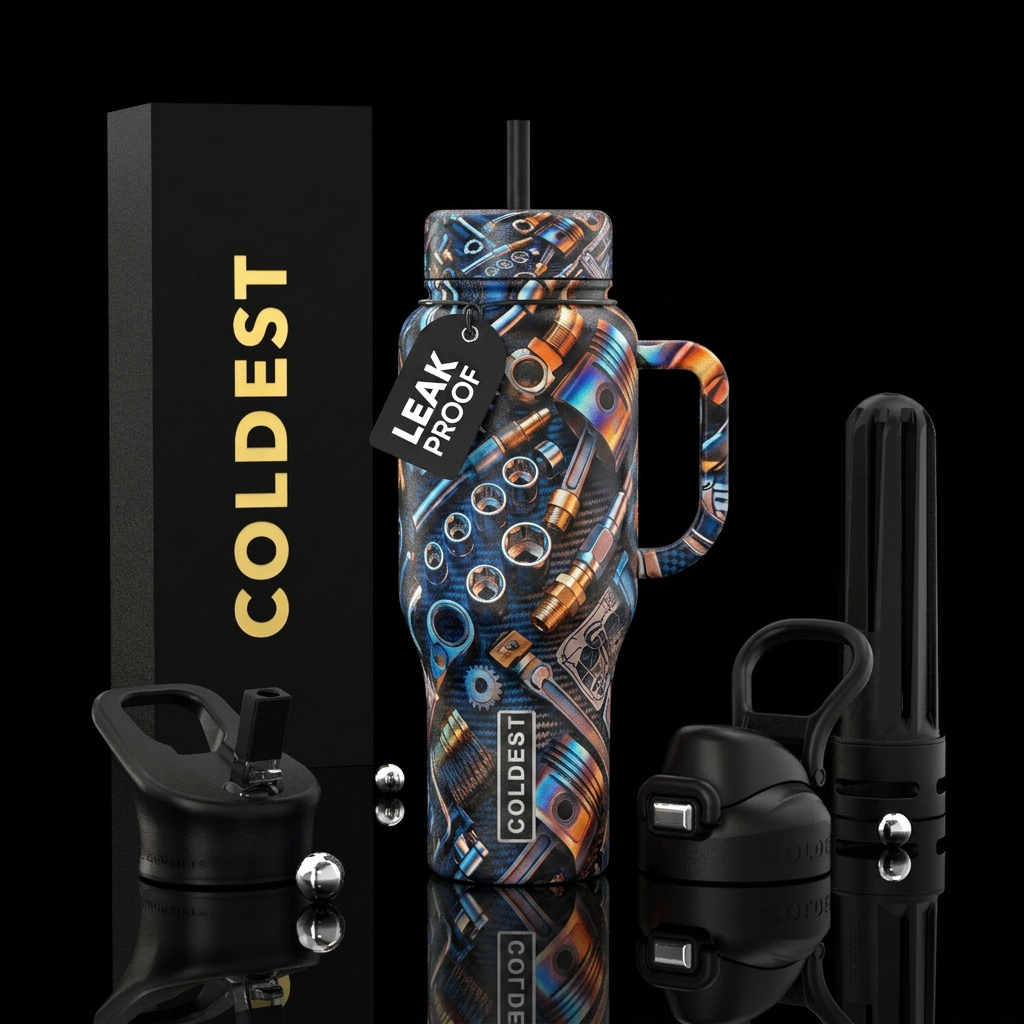 Mechanics special water bottle design