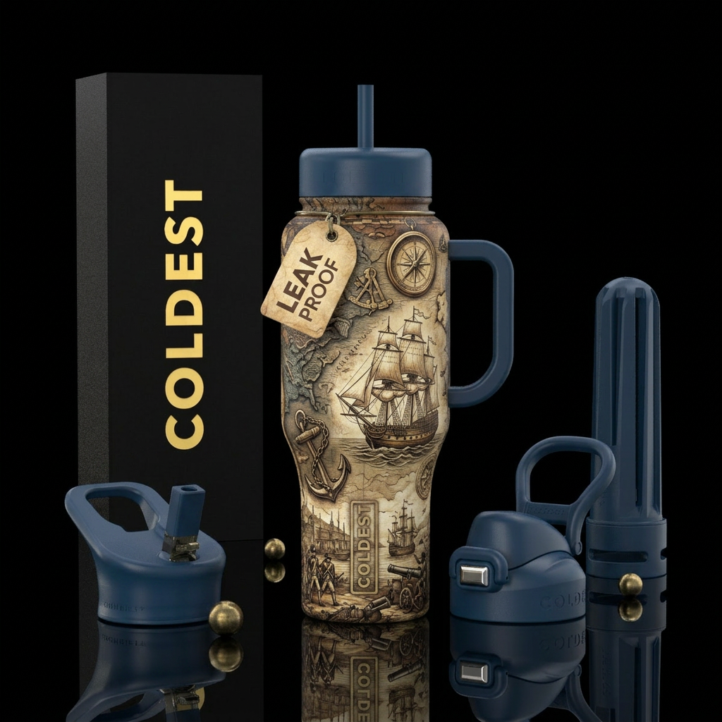 The continental/colonial water bottle design