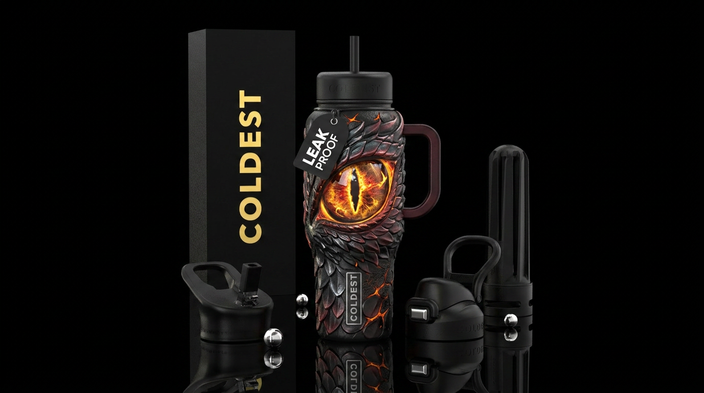 A breathtaking luxury insulated water bottle desig... water bottle design