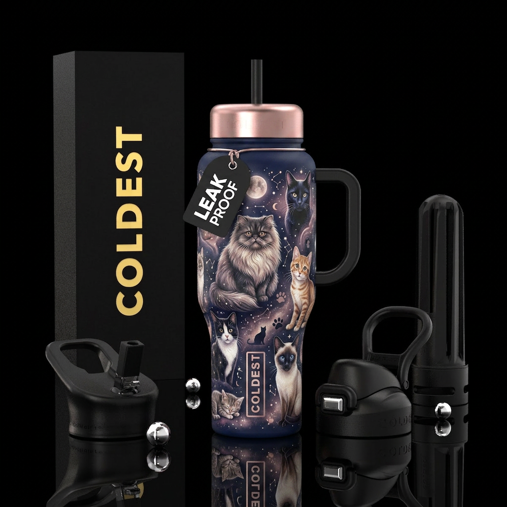 Ultra-premium seamless water bottle wrap design fo... water bottle design