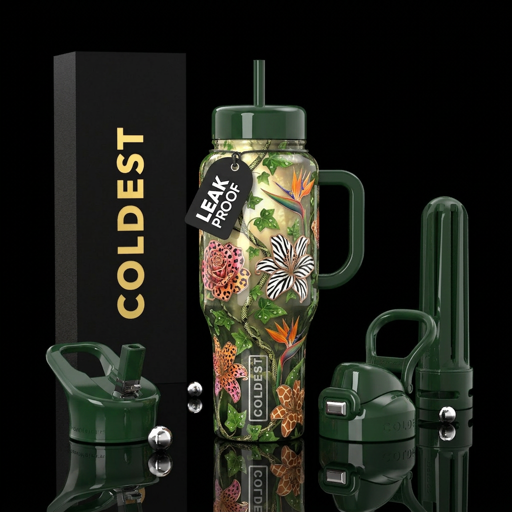 Wild Garden water bottle design