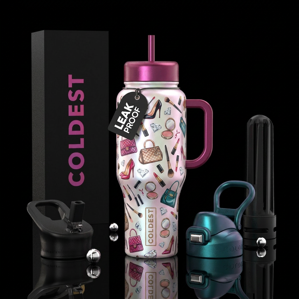 Girls Girls Girls water bottle design