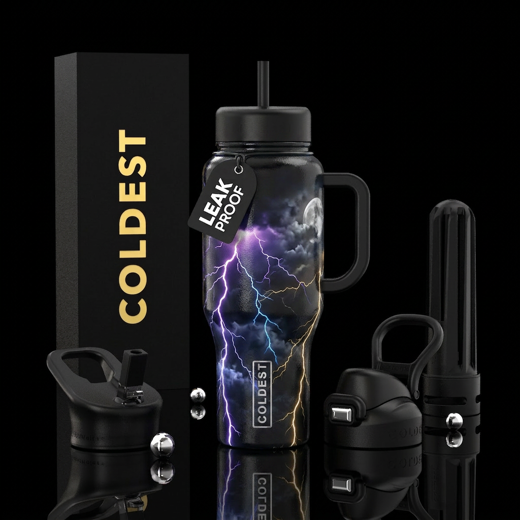 The Perfect Storm water bottle design