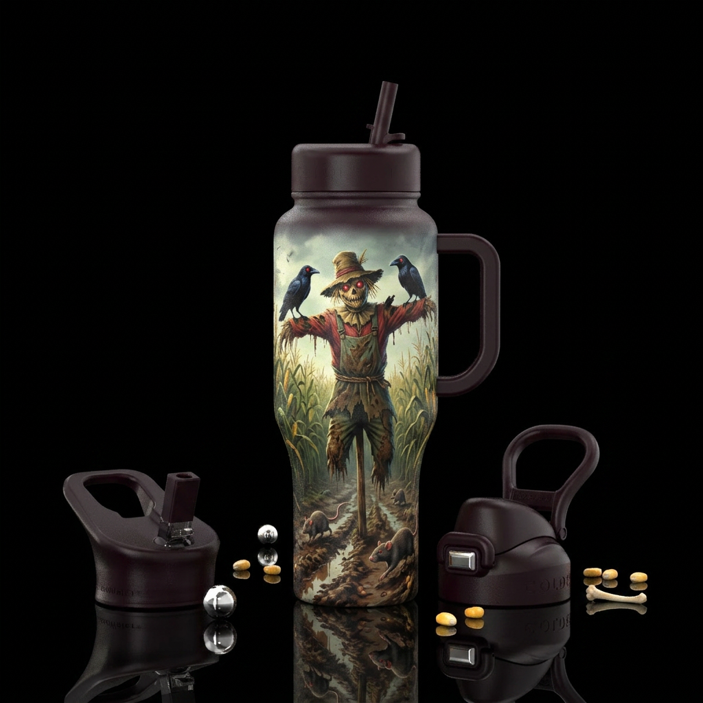 If I Only Had a Brain water bottle design
