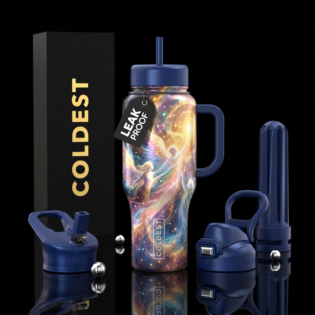 The Afterlife water bottle design
