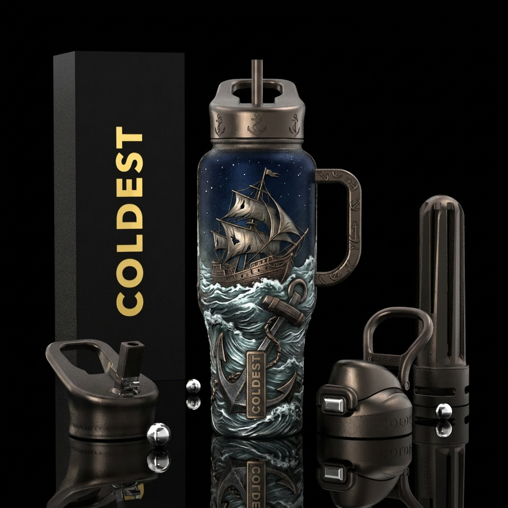 The Anchor water bottle design