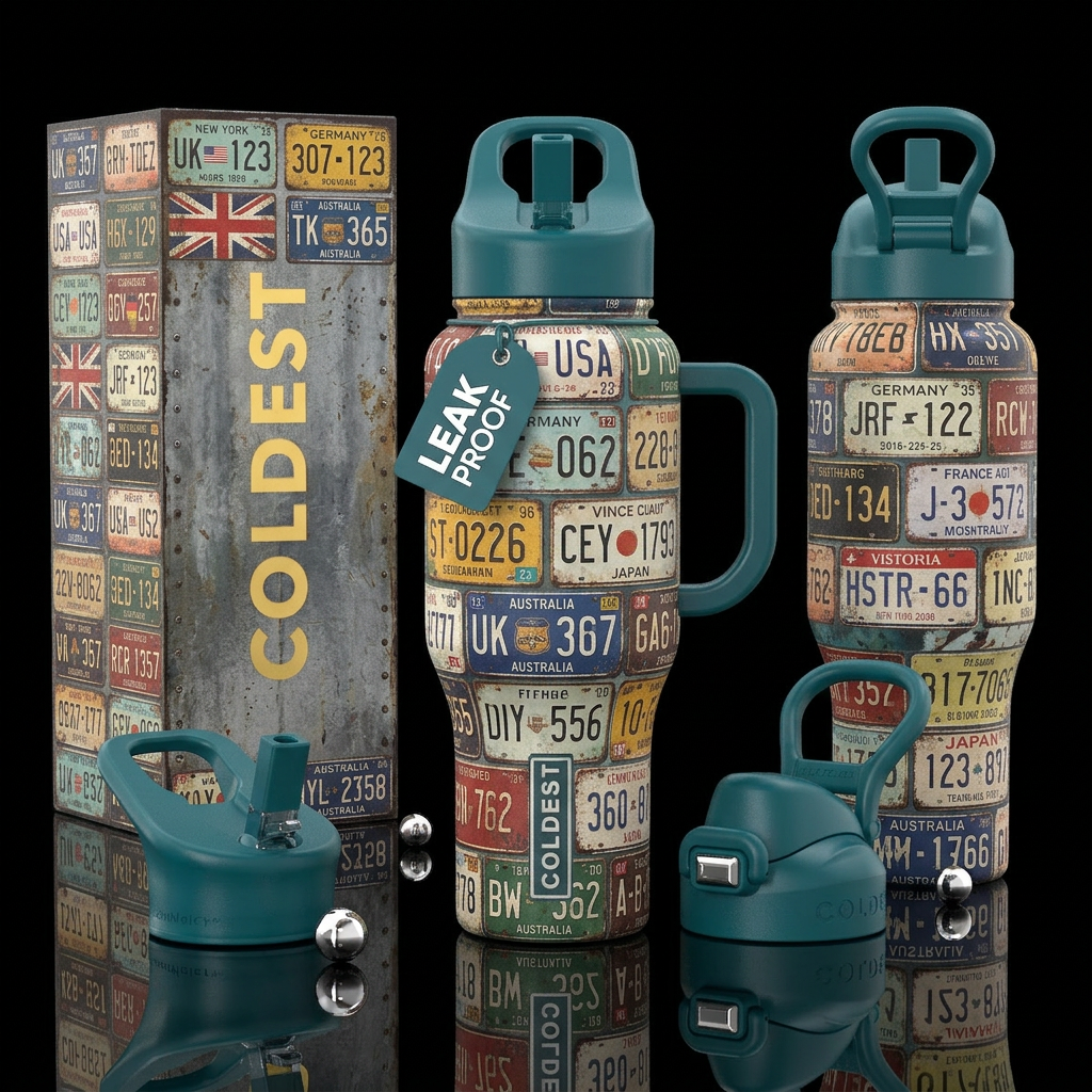 The Traveler water bottle design