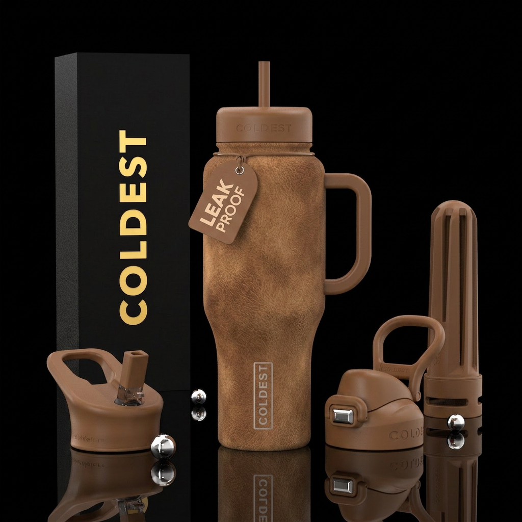 Buck Skin water bottle design