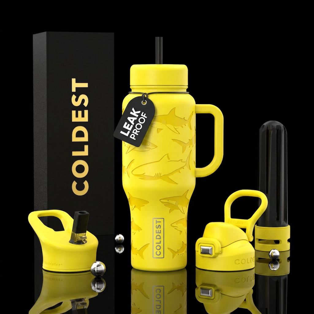 The Ôkami water bottle design