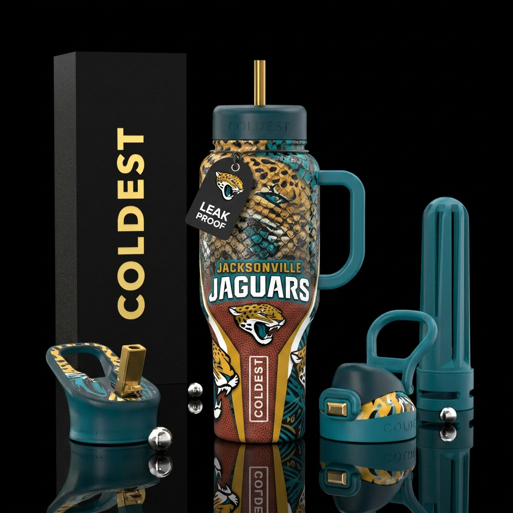 JAGUARS FOOTBALL water bottle design