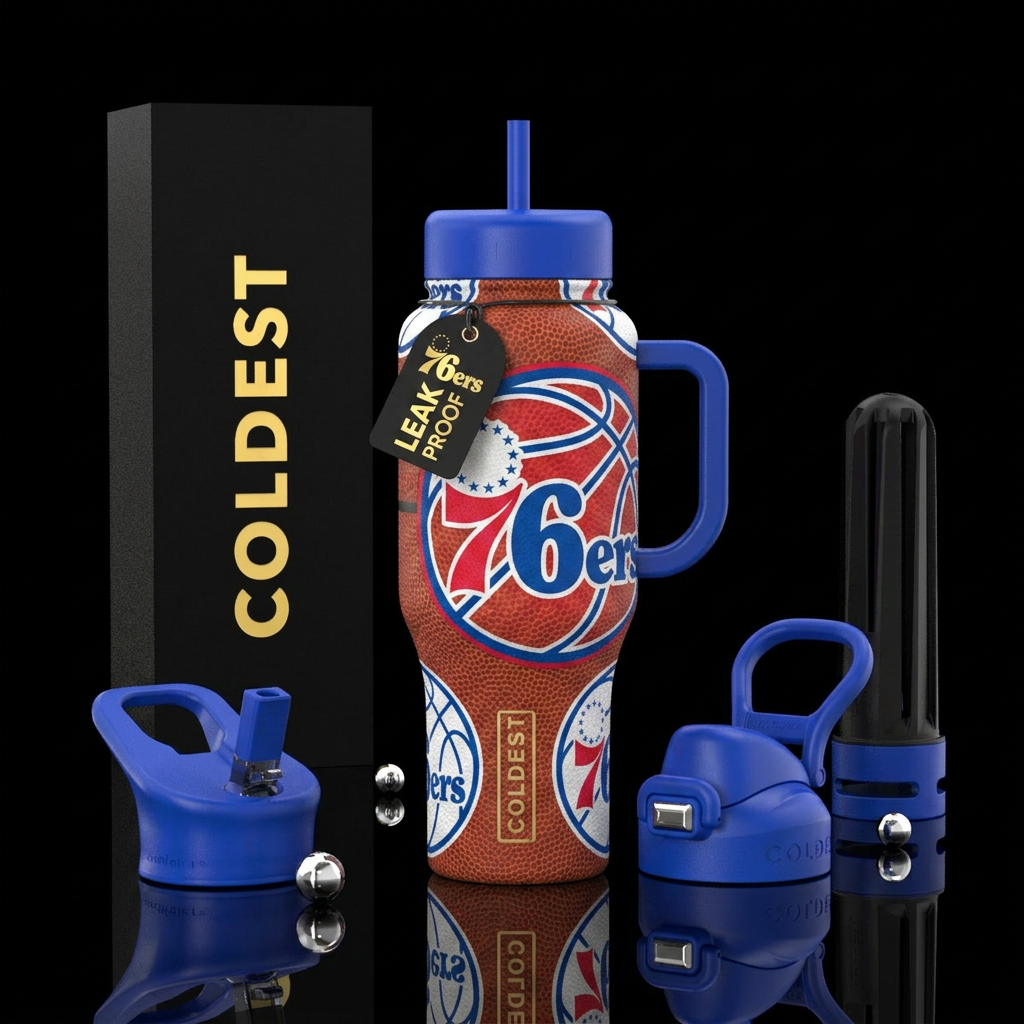 76s basketball water bottle design