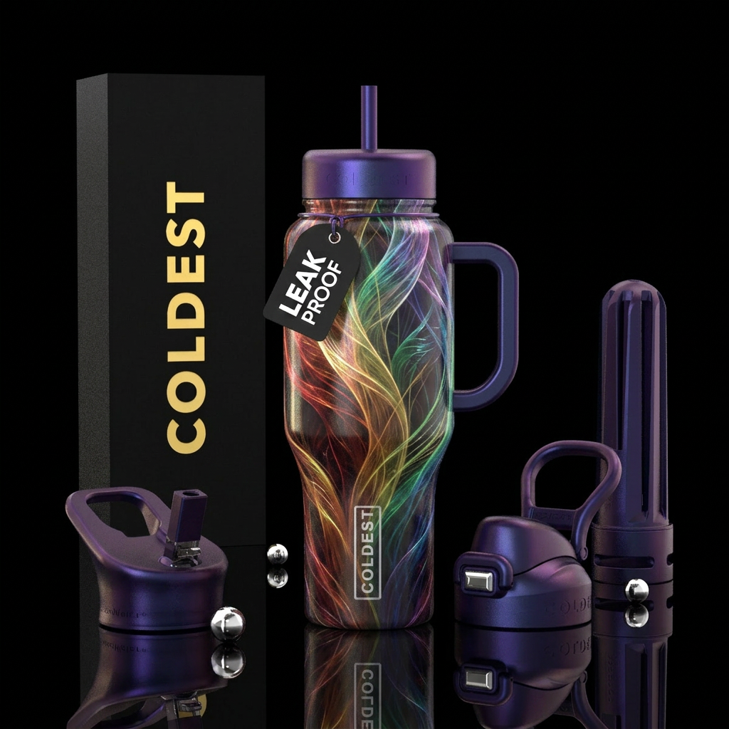 Chroma Flux water bottle design