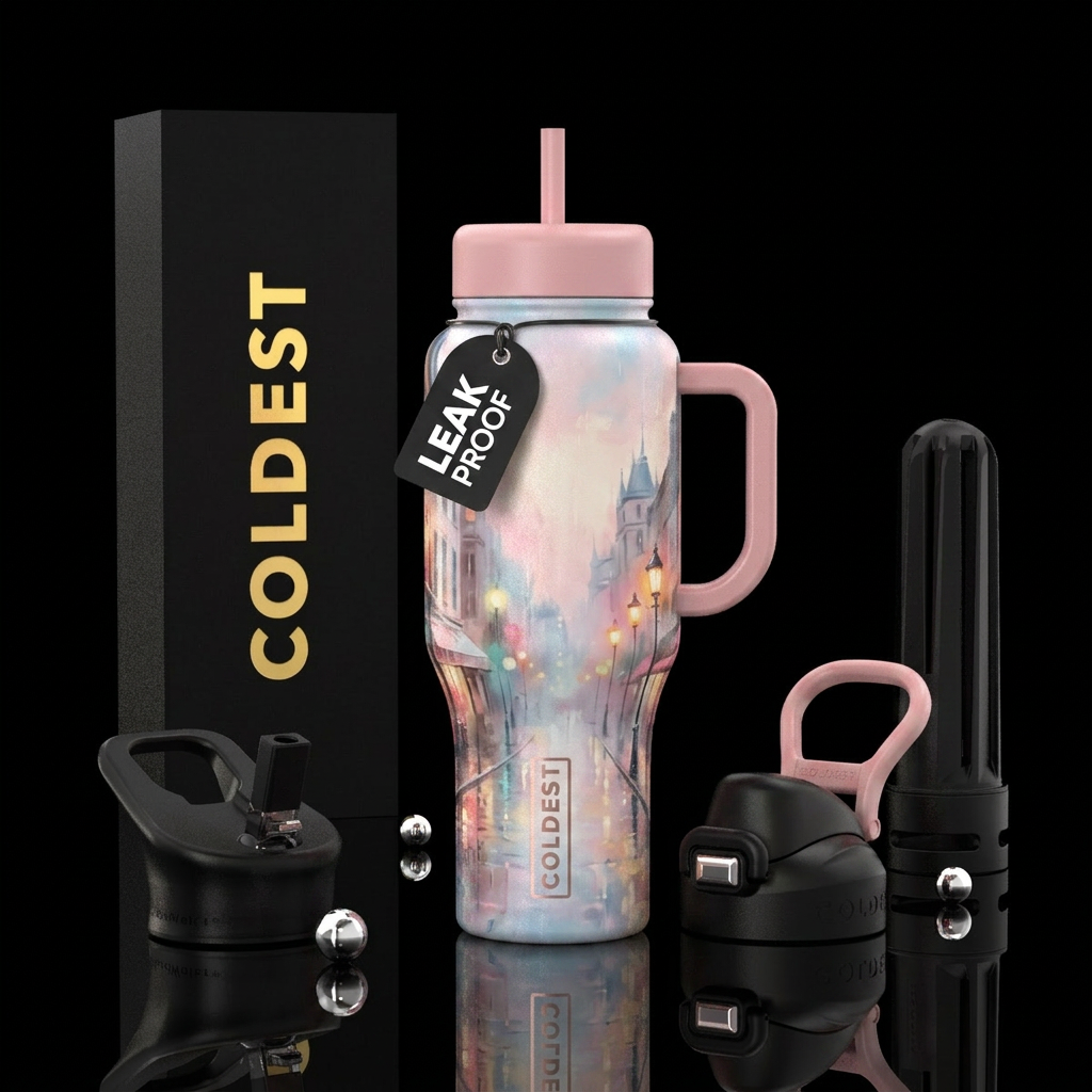 City Street 1 water bottle design