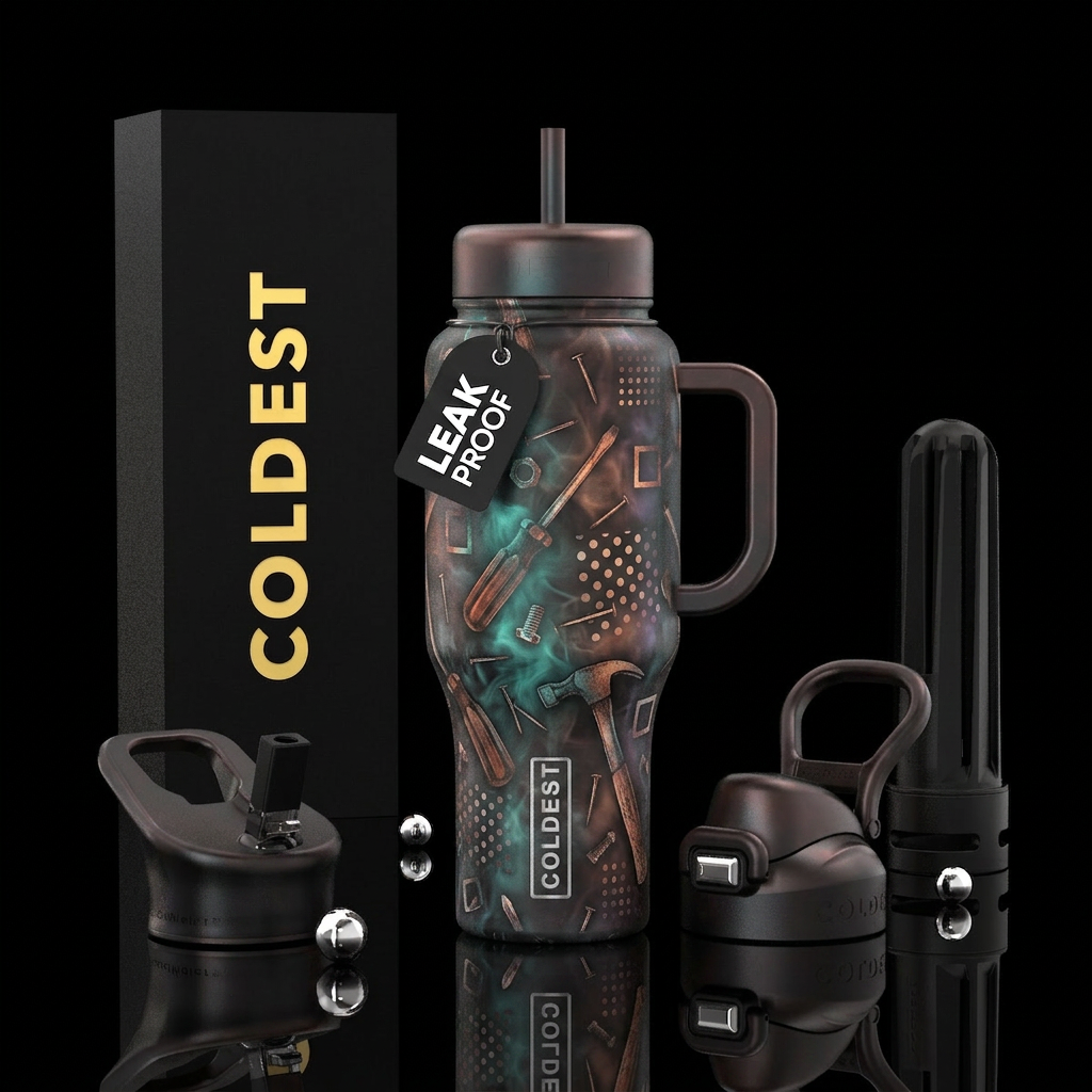 Tools Time water bottle design