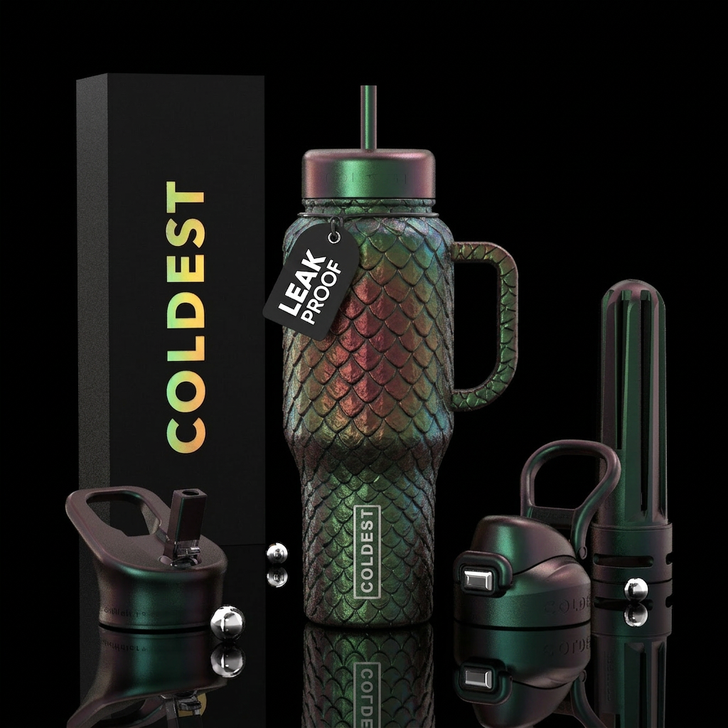 Dragon egg water bottle design