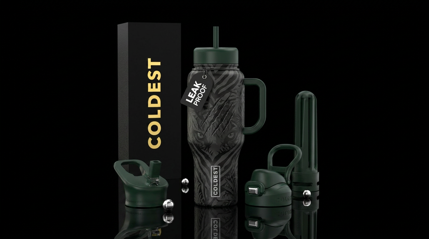 Predator Zebra A darker version with jagged zebra ... water bottle design