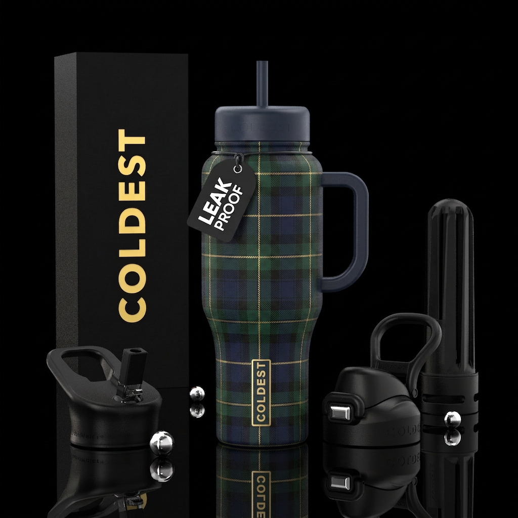 Highland Luxe (My Favorite) Think luxury cabin aes... water bottle design