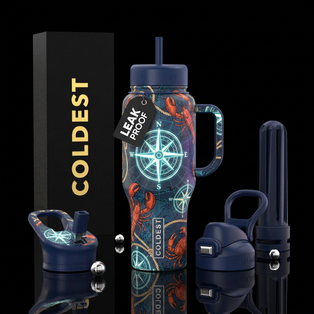 Captain's Catch A perfect companion to The Captain... water bottle design