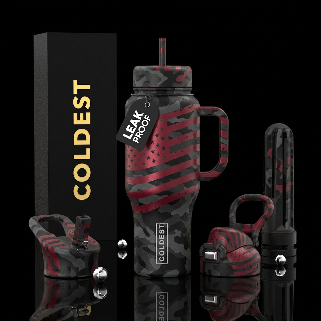 Blackhawk Freedom  A bold tactical-inspired tumble... water bottle design
