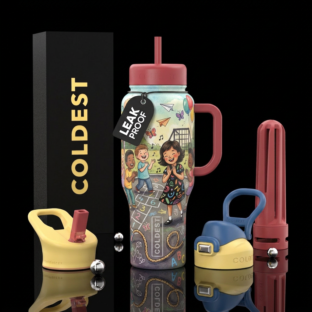 Mary Mack Playground Memories  A joyful and nostal... water bottle design