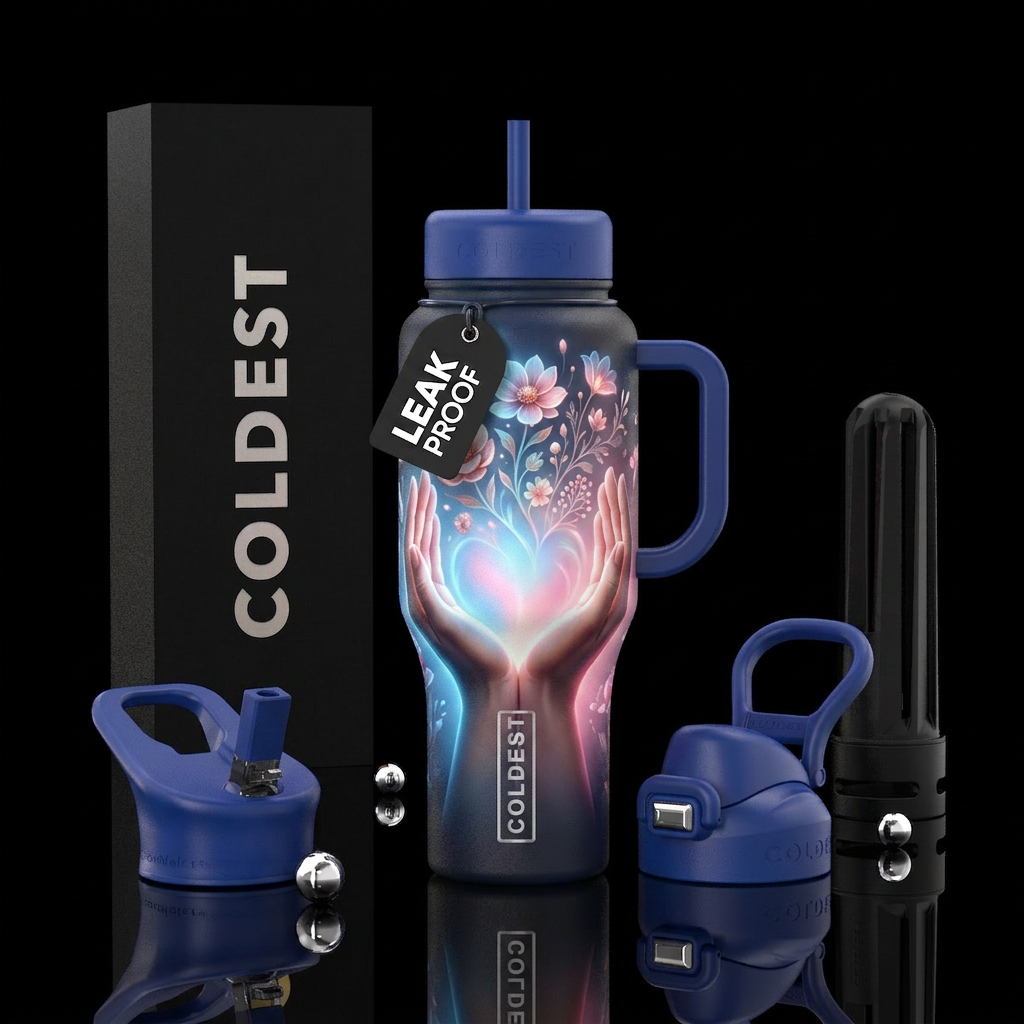 Healing Hands Theme: Care and kindness Design Real... water bottle design