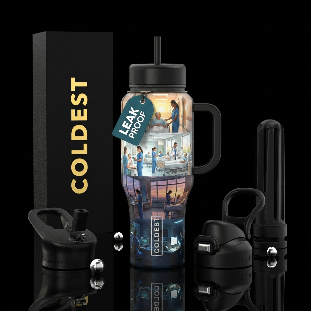 Through Every Shift Theme: A day in the life of a ... water bottle design