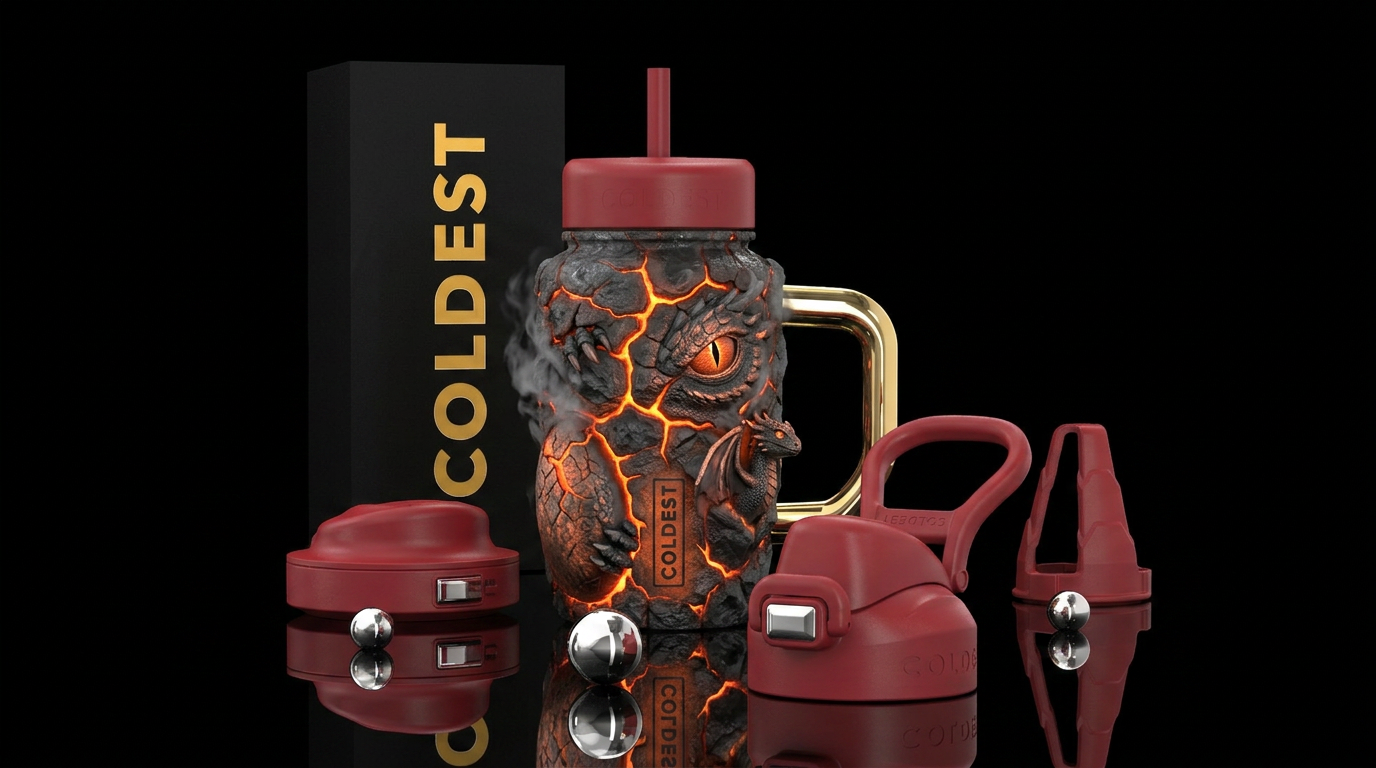 "Dragon Hatchling" The story isn't about a dragon.... water bottle design