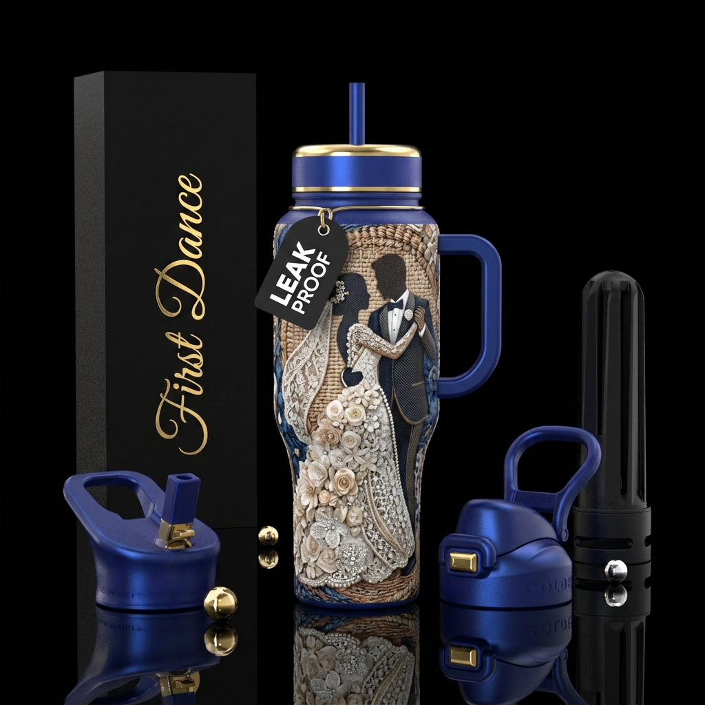 "First Dance" One of my favorite concepts. Bride B... water bottle design