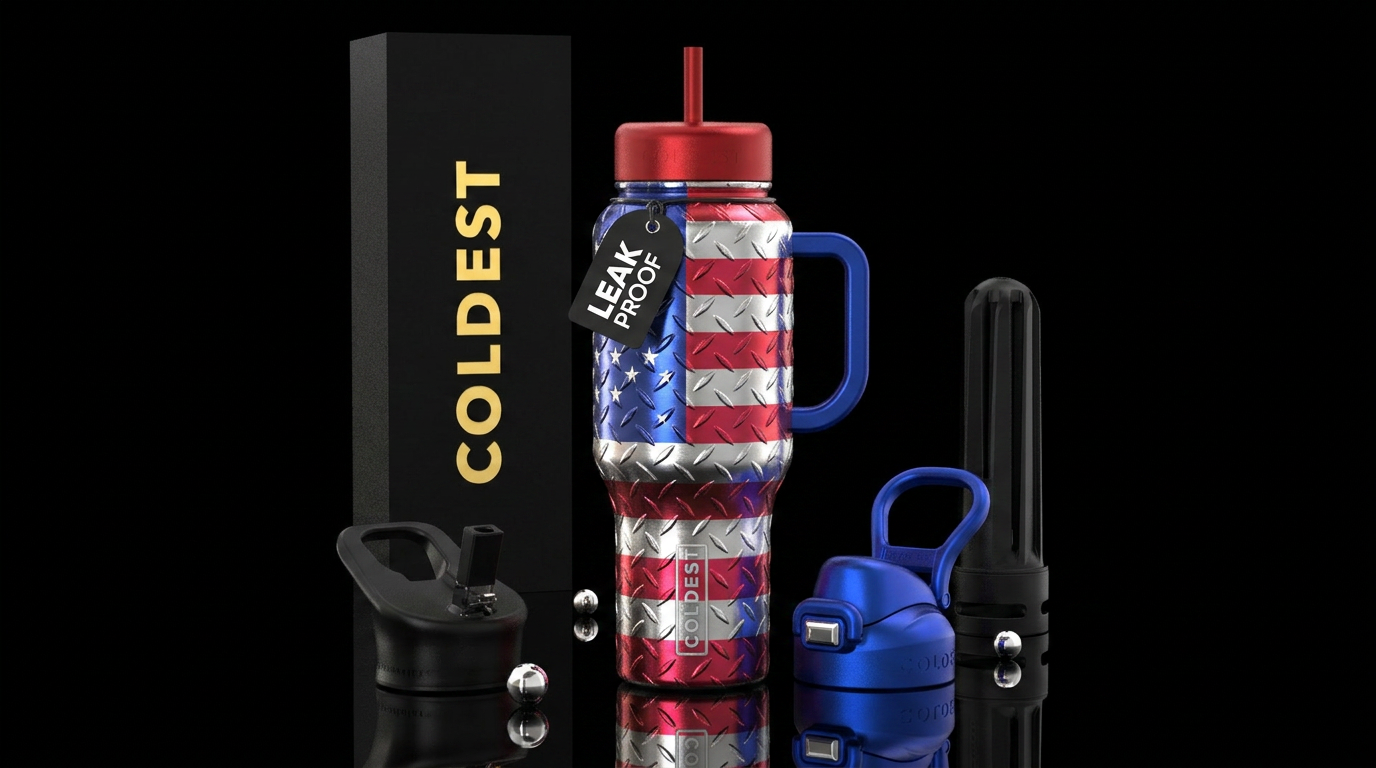 American Steel Stainless diamond plate American fl... water bottle design
