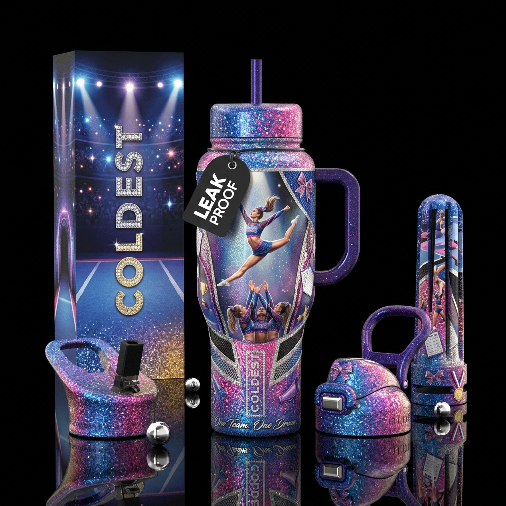 Cheerleading is one of those categories where most... water bottle design