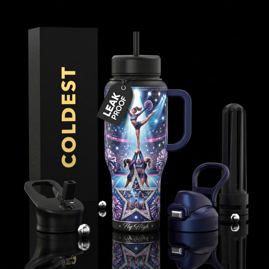 Cheerleading is one of those categories where most... water bottle design