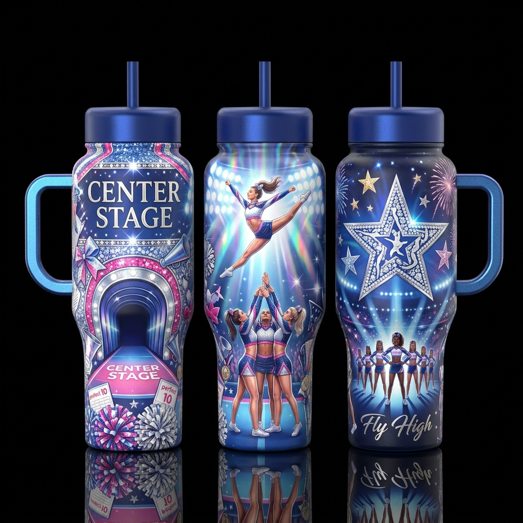 Cheerleading is one of those categories where most... water bottle design