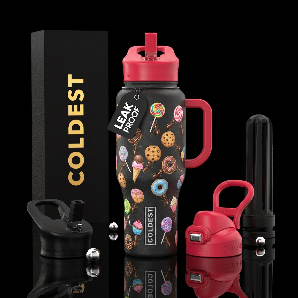 Sweet Tooth Ants Entire colony discovered a candy ... water bottle design