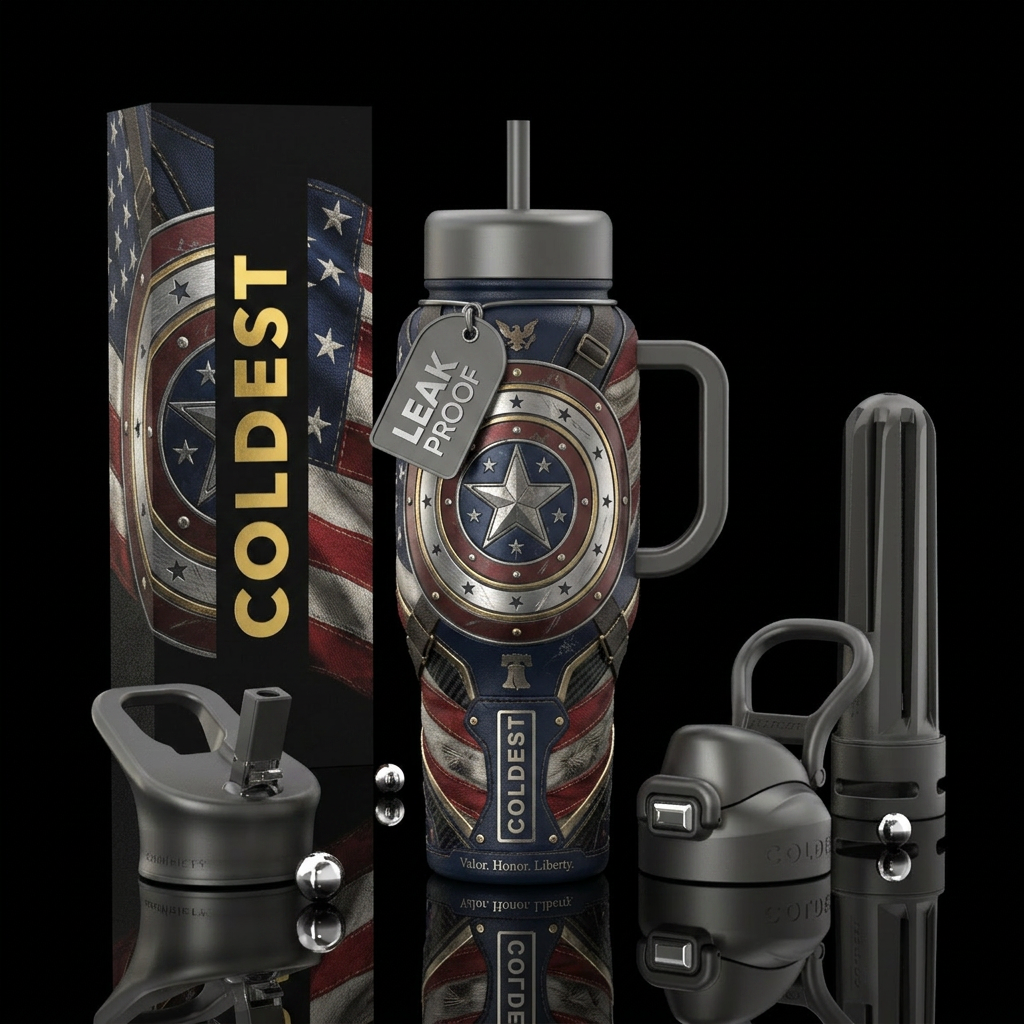 The American Sentinel Other strong names: Liberty ... water bottle design