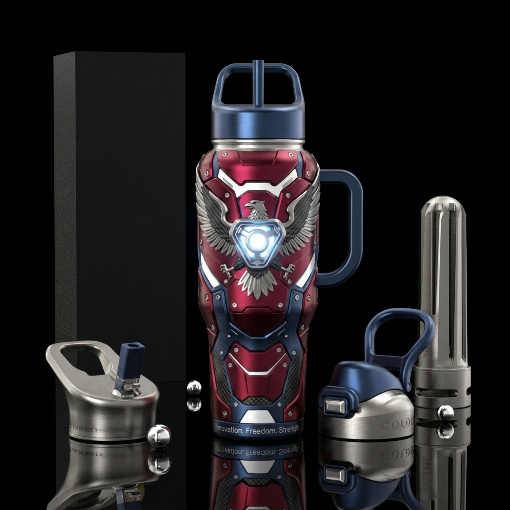 Project Liberty X Other strong names: American Tit... water bottle design