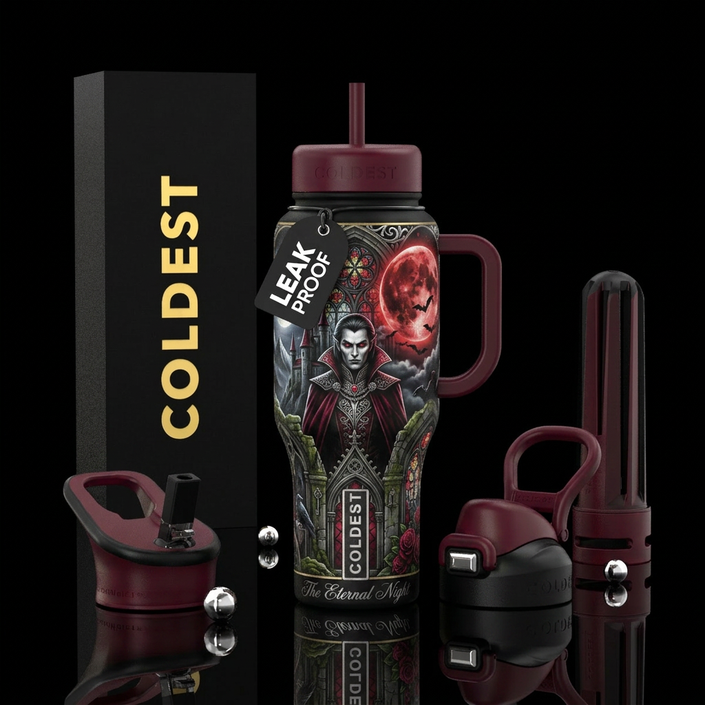 The Eternal Night Other strong names: Crimson Noct... water bottle design