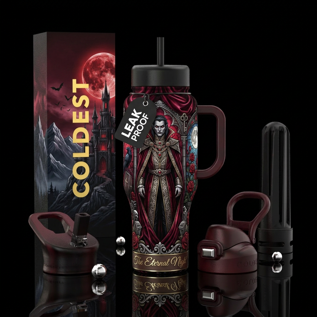 The Eternal Night Other strong names: Crimson Noct... water bottle design