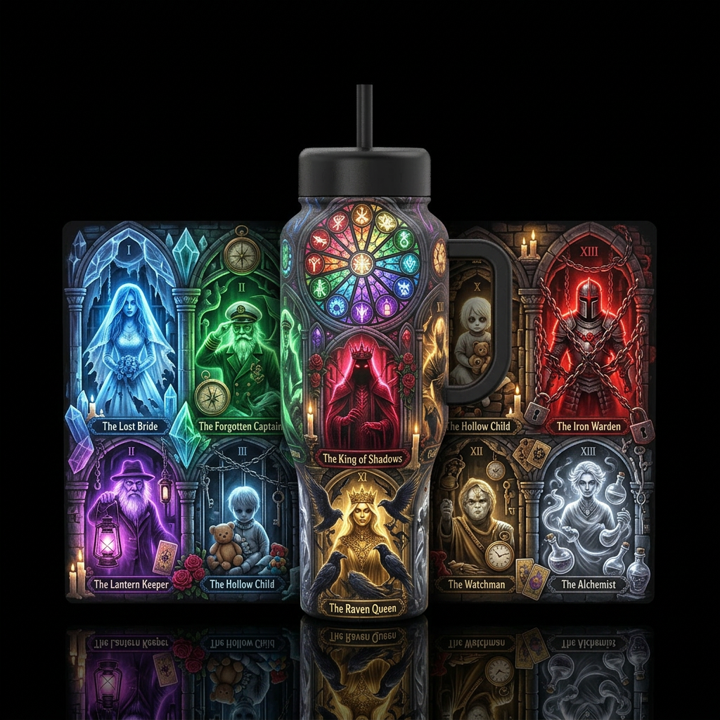 The Thirteen Spirits Other strong names: The Spiri... water bottle design