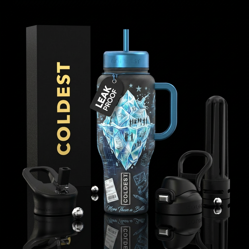 This could actually become one of the most meaning... water bottle design