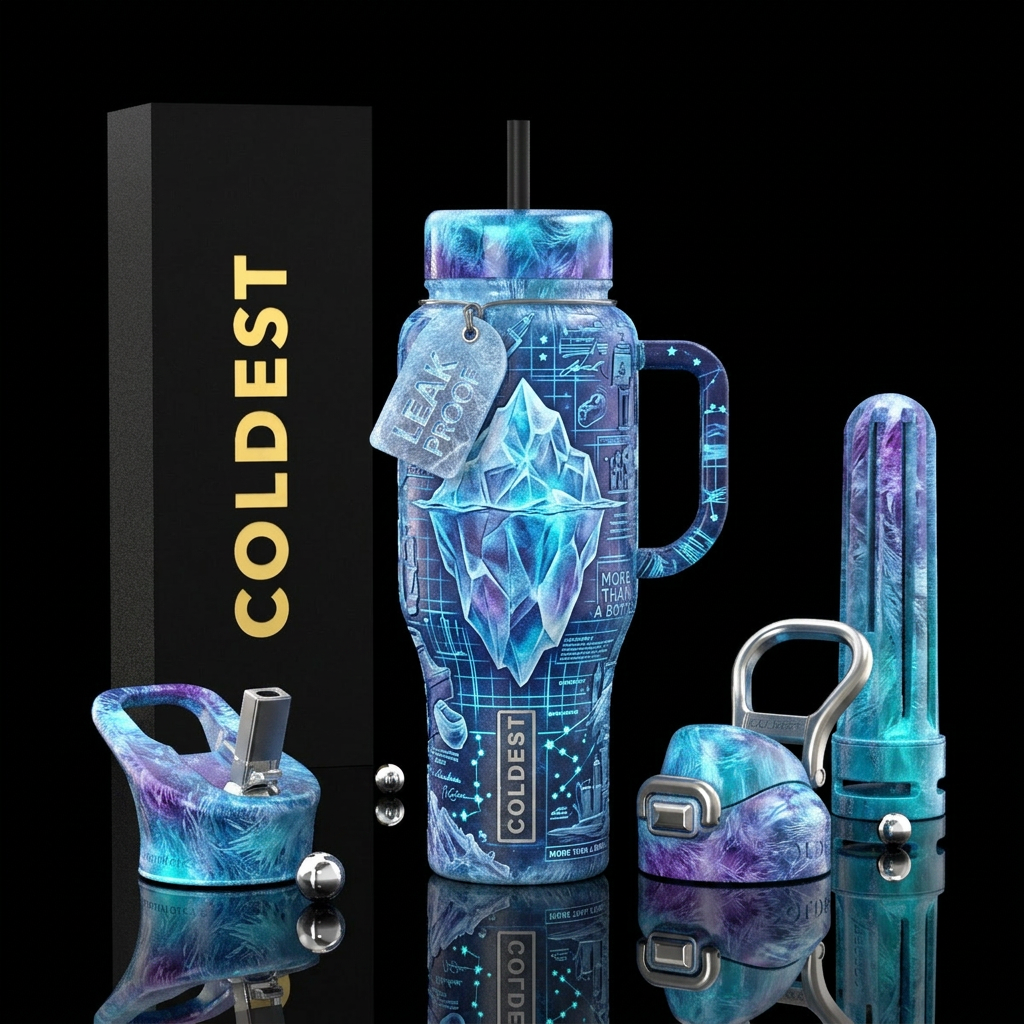 This could actually become one of the most meaning... water bottle design