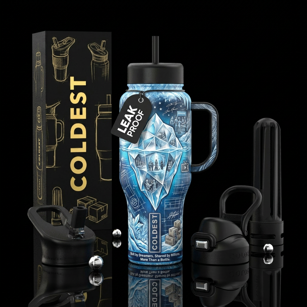 This could actually become one of the most meaning... water bottle design