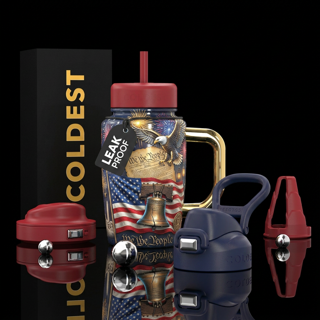 This has the potential to be one of the best patri... water bottle design